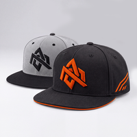 Casquette Snapback Unisexe Structurée à Visière Plate de Haute Qualité, 6 Panneaux, Logo Brodé 3D Personnalisé, Style Hip Hop, Vente en Gros OEM