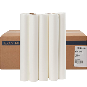 Directo de fábrica, 21 pulgadas x 225 pies, mesa de examen precortada, <span class=keywords><strong>rollo</strong></span> de <span class=keywords><strong>papel</strong></span> <span class=keywords><strong>Camilla</strong></span> desechable crepé para clínicas y hoteles - Product Image 2