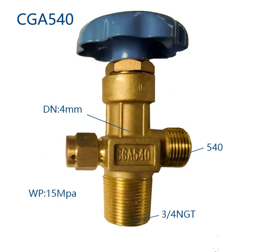 Клапан кислородного баллона высокого давления CGA540 CGA320 CGA580 клапан аргона углекислого газа цилиндр клапан расходомер фитинги