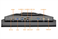 Panel PC Táctil Industrial EVUC de 21.5'', Core I5/i7 6.ª/8.ª/10.ª Gen., DDR4 8GB, LAN 2.5G, Sin Ventilador, Windows/Linux, Computadora Integrada, En Stock