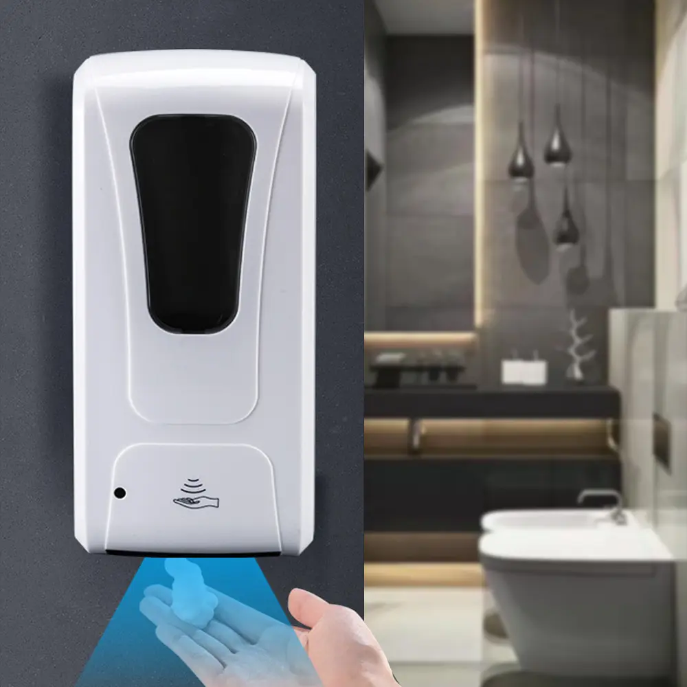 Wall-Mount Touchless Liquid Soap Hand Washing Machine Automatic Sanitizer Dispenser dispensador de jabon gel alcohol automatico