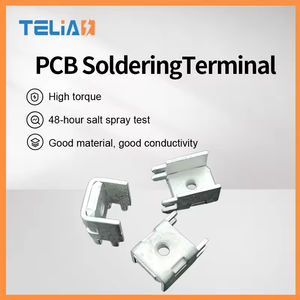TLS3459 Telian CE/ISO Certified PCB Screw Solder <b>Terminal</b> 60A M3 Thread 4 Brass Pins Plug-in Crimping <b>Terminal</b> - Product Image 2