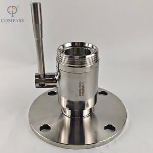 Válvula de bola macho de tipo pesado con brida de acero inoxidable DN50 a precio de fabricante con mango <span class=keywords><strong>manual</strong></span> - Product Image 1