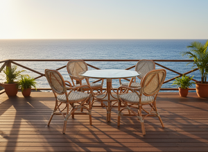 Jamaica <b>Chair</b> Handmade Wooden & <b>Rattan</b> Asian Design Living Room Furniture for Home Apartment and Hotel Use From Indonesia - Product Image 2