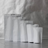 Sachets Doypack personnalisés en feuille d'aluminium, refermables à zip, résistants aux hautes températures, pour emballage thermoscellable