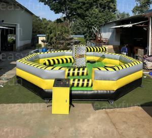 EASYFUN Factory Jeu gonflable Wipeout Meltdown commercial interactif et excitant, type Eliminator, pour carnaval - Product Image 3