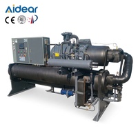 Condensateur refroidi par air Aidear en promotion avec deux ventilateurs pour unité de condensation de chambre froide, bobine de condensation