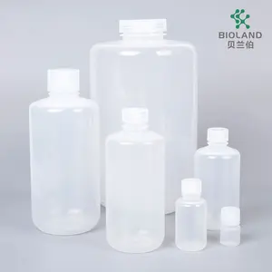 Lab Supplier 1000ml Narrow-Mouth HDPE Lab Quality Bottles With Closure Chemical Reagent Bottle
