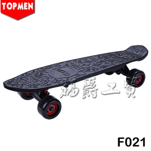 Planche banane Topmen 22 "Mini planche à roulettes en plastique bon marché - Product Image 3
