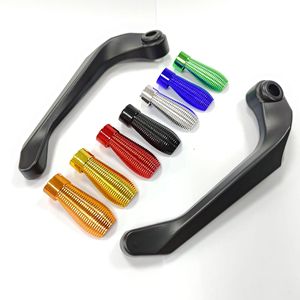 Protector de manillar de aleación de aluminio CNC para motocicletas y bicicletas de carretera, color negro, rojo, plateado y amarillo - Product Image 1