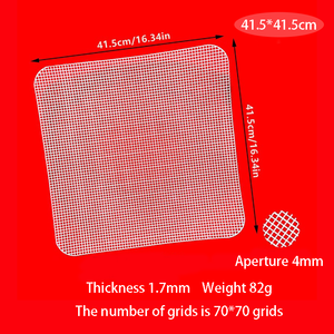 250608 Plaques en <span class=keywords><strong>Toile</strong></span> Plastique 4mm, Maille Carrée pour Broderie au Point de Croix, Projets DIY, Tricot, Crochet, Sacs à Créer - Product Image 3