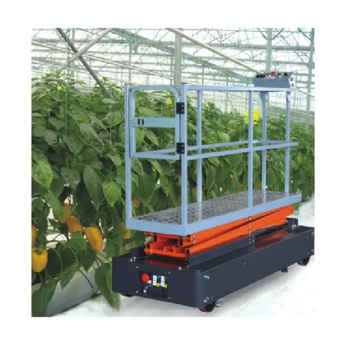 Greenhouse Picking Trolley Harvesting Trolley Harvest Picker Lift Machine