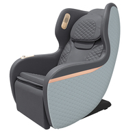 Mini fauteuil inclinable de massage à gravité zéro coréen, petite unité d'application corporelle, fauteuil de stade de massage chauffant disponible en gros