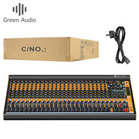 Console de Mixage Professionnelle 24 Canaux avec Fonction Auxiliaire de Groupe et 99 Processeurs d'Effets Numériques DSP