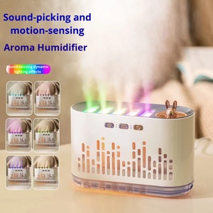 Nuevo Humidificador Dinámico 2025 con Pulverizador de Aceites Esenciales, Máquina de Aromaterapia Silenciosa para el Hogar, con Efecto de Llama - Product Image 4