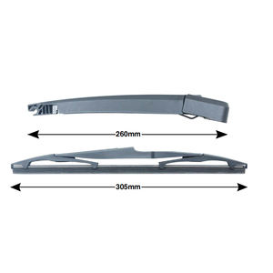 KRBA-O1A15 <span class=keywords><strong>parabrezza</strong></span> braccio del Tergicristallo Posteriore e montaggio della Lama per <span class=keywords><strong>OPEL</strong></span> <span class=keywords><strong>ASTRA</strong></span> <span class=keywords><strong>J</strong></span> sport Tourer 2010 anno 305 millimetri lama e 260 millimetri braccio - Product Image 1