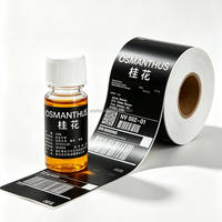 Conception d'étiquettes de marque cosmétique personnalisées, impression d'autocollants en vinyle brillant autocollants pour l'emballage des soins de la peau et les étiquettes de parfums