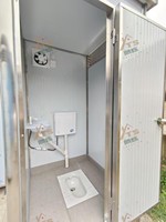Salle de bain modulaire préfabriquée tout-en-un de luxe Salle de douche complète en acier avec toilettes pour utilisation préfabriquée