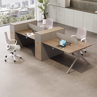 Bureau Bureau Bureau Personnel Bureau Simple Moderne Écran Station Casier Partition Employé Bureau D'ordinateur
