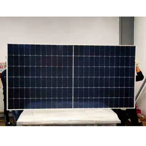 Panel Solar Bifacial Negro Antipolvo de 600W, Panel Solar Monocristalino Bifacial de 600W, 650W - Product Image 1