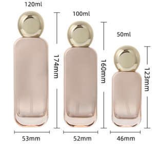Sang trọng Gradient cam rõ ràng mờ trắng mờ đen chăm sóc da thủy tinh mỹ phẩm bao bì chai đặt lọ thủy tinh <span class=keywords><strong>container</strong></span> - Product Image 2