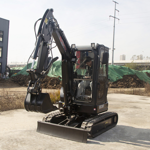 Мини-экскаватор EE30T-1, 3 тонны, с ковшом 0,068 м³, опции с двойными гусеницами, сертификаты CE и EPA, для садов и строительных работ - Product Image 2