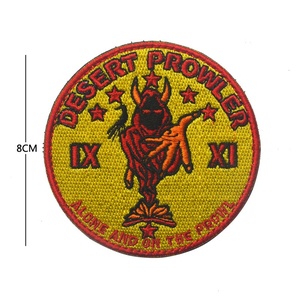 Yeni gizemli ajansı serisi çevre dostu keçe kumaş dantel işlemeli kanca & döngü yama açık yürüyüş dişli giyim dekorasyon - Product Image 5