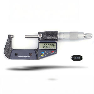 25-50Mm Roestvrijstalen Digitale <span class=keywords><strong>Micrometer</strong></span> Remklauw Handig Leesmeetinstrument Met Gegevensretentiefunctie - Product Image 1