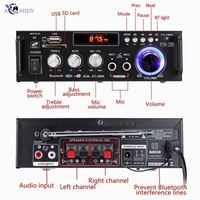 Amplificador de Sonido Inalámbrico BT-298A de Alta Calidad, Amplificador de Audio para Automóvil OEM ODM con MP3 USB