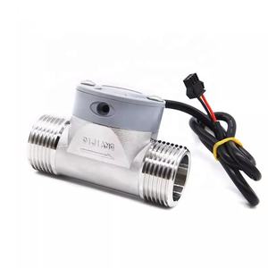 1/2 - 2 ''CPVC Paddle Wheel <span class=keywords><strong>Flow</strong></span> Sensor Commutateur de qualité alimentaire Débitmètre à effet Hall Compteur de fluide 10-1100L/min Filetage G/NPT - Product Image 1