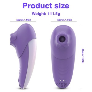 Dual-mode Suction <b>Vibrator</b> G-Spot Masturbator for Women Instant Orgasm Intimate Toy Breast Vagina 20-Frequency Waterproof IPX7 - Product Image 1
