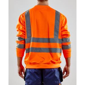 Blaklader-334119745300L เสื้อสเวตเตอร์ Hi-Vis สีส้ม-EAN 7330509190180 HI-VIS Workwear - Product Image 4