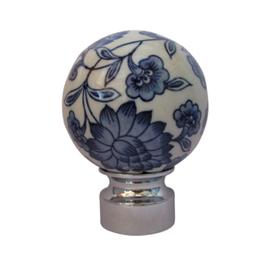 Terminales <span class=keywords><strong>de</strong></span> Lujo Modernos e Inteligentes para Barras <span class=keywords><strong>de</strong></span> Cortina <span class=keywords><strong>de</strong></span> Cerámica y Porcelana, para Decoración <span class=keywords><strong>de</strong></span> Ventanas, Estilo Clásico Antiguo - Product Image 2