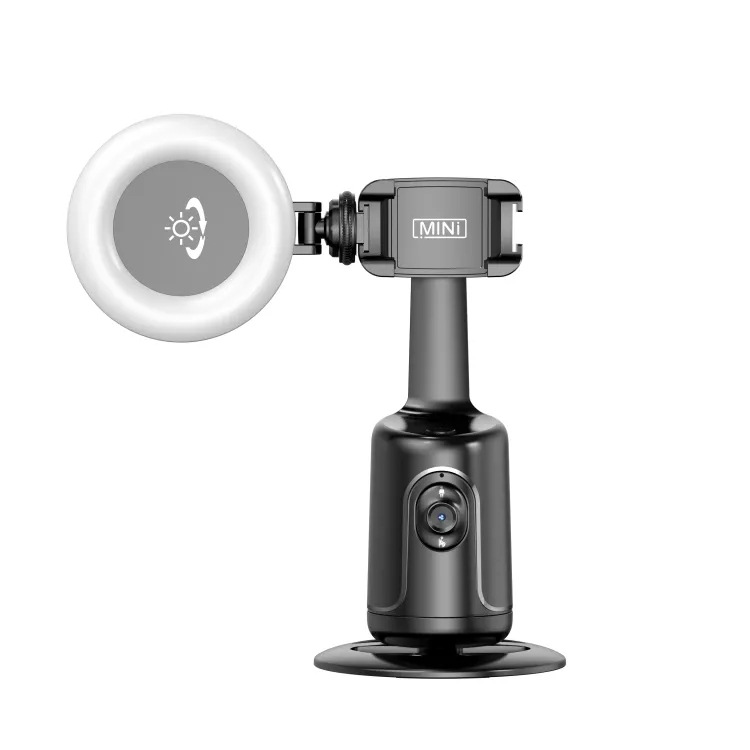 P01 Pro auto face body Tracking soporte para teléfono celular D07 beauty Light 360 rotación Gimbal selfie Holder para móvil