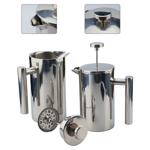 Máy Ép Cà Phê 350ML Máy Ép Cà Phê Pháp Hai Lớp Bằng Thép Không Gỉ Máy Ép Cà Phê Du Lịch Kiểu Pháp Bộ Lọc Đôi - Product Image 3