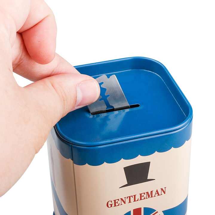 Barber Shop Waste Razor Blade Recycling Storage Box