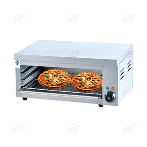 เตาอุตสาหกรรมซาลาแมนเดอร์ก๊าซสำหรับใช้ในเชิงพาณิชย์แบบมืออาชีพเตาย่างแบบตั้งโต๊ะทำจากสแตนเลส2เตา - Product Image 2