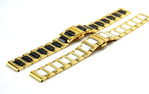 <span class=keywords><strong>Bracelet</strong></span> de luxe 2026 à dégagement rapide en céramique et acier inoxydable 20mm 22mm pour montres Samsung/<span class=keywords><strong>GARMIN</strong></span>/Huawei - Product Image 6