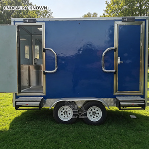 Durable Luxury Mobile Fully Equipped DOT VIN Portable Restroom VIP Toilet <b>Trailer</b> - Product Image 1