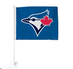 Toronto Blue Jays Car <strong>Flag</strong> 30x45cm Large Digital <strong>Printing</strong> Teams Polyester Cloth Factory Wholesale <strong>Custom</strong> - Product Image 2