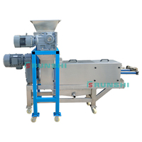 Nouvelle conception de presse à déshydrater les jacinthes d'eau / Machine d'extraction à vis