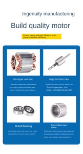 Hiệu suất cao 1HP 2HP 3HP 5HP 7.5HP 10HP 15HP 20HP 25HP 30HP 40hp 50hp 75hp 100HP ba pha AC động cơ điện không đồng bộ - Product Image 4