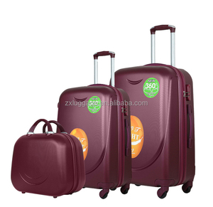 กระเป๋าเดินทางชุด 6 ใบ ขนาด 12 14 16 20 24 28 นิ้ว สีม่วง  วัสดุ ABS  แบบแข็ง  ยี่ห้อ Guangzhou <span class=keywords><strong>Polo</strong></span>  พร้อมล้อลาก - Product Image 3