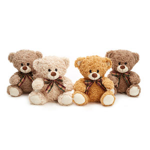 Gros <span class=keywords><strong>personnalisé</strong></span> mignon tissu <span class=keywords><strong>plaid</strong></span> noeud papillon gentleman ours en peluche gros jouet en peluche - Product Image 6