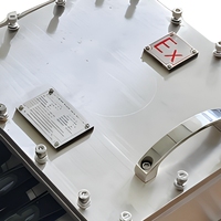 Boîtier de commande d'instrument antidéflagrant Ex Db Eb IP66 SS304 IECEx ATEX pour projets d'automatisation industrielle