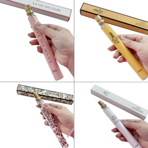 Vente en gros de vaporisateurs corporels de voyage longue durée de 35 ml, flacon en verre test tube, mini parfum de poche, floral, fruité, boisé, pour hommes et femmes - Product Image 4