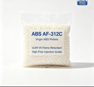 เม็ดพลาสติก ABS AF-312C ของ LG Chem เกรดสำหรับการเป่าฟิล์ม/การอัดรีด/การขึ้นรูปโฟม  ทนไฟ UL94 V0 รูปทรงกลม - Product Image 3