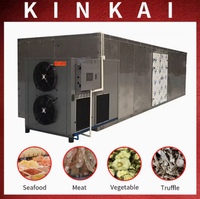 Déshydrateur commercial KINKAI à bas prix et haute efficacité pour fruits et légumes, en acier inoxydable 304