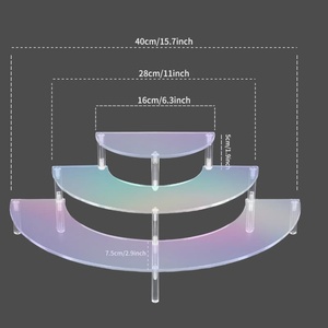 แท่นอะคริลิคใสสำหรับจัดแสดงฟิกเกอร์เลโก้ ฟิกเกอร์ Amiibo และฟิกเกอร์แอคชั่น แบบ 4 ชั้น - Product Image 5