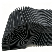 Housse de protection ignifuge pour soufflets, protection télescopique pour rail de guidage de machine CNC